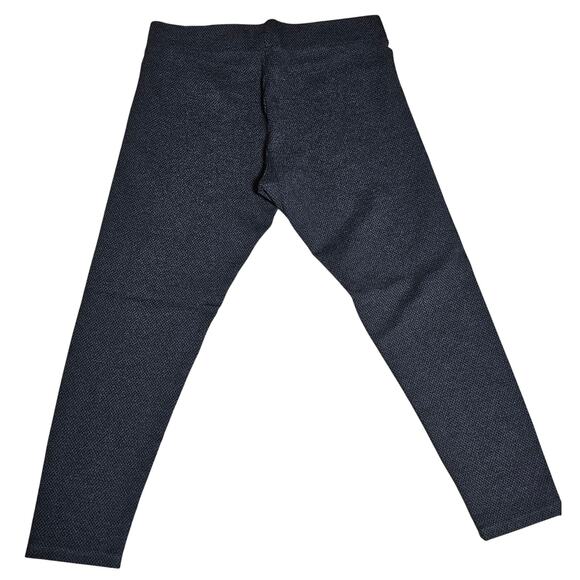 Lou and Grey Stretchy Pull On Pants Leggings Black Gray Large - Picture 3 of 10